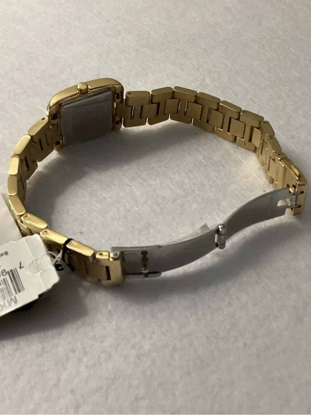 Michael Kors Mini Emery Pavé Gold-Tone Stainless Steel Watch 22mm